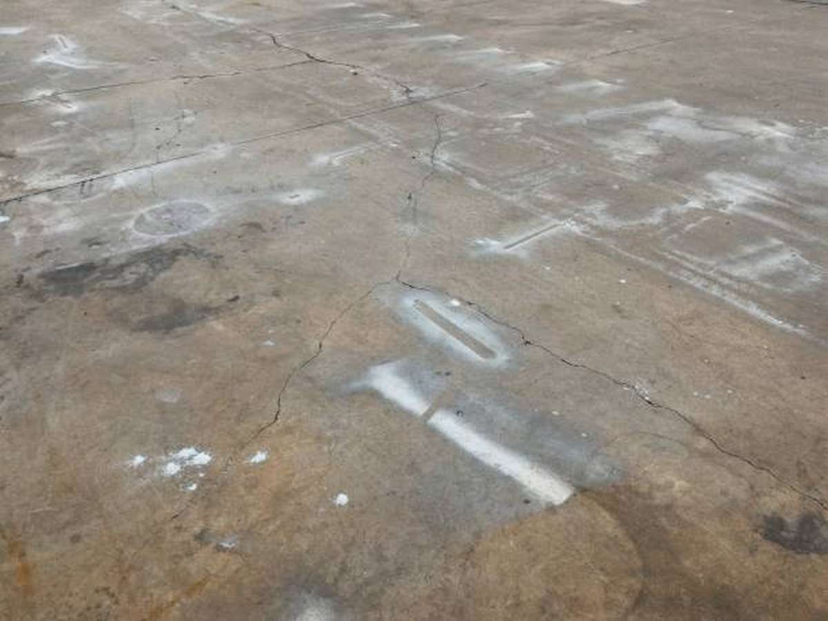 how do you fix low spots on concrete garage floors1